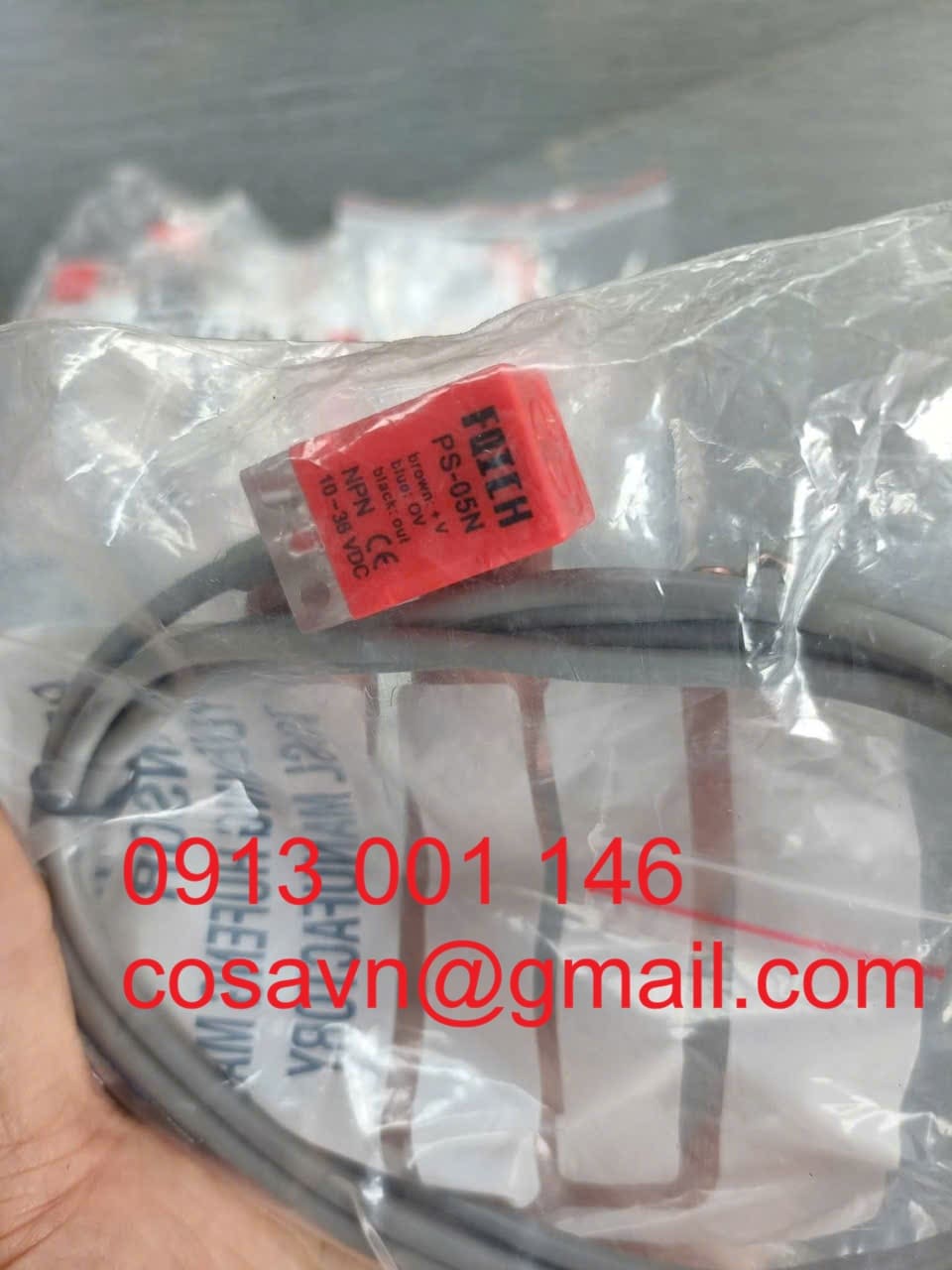 Cảm biến tiệm cận cảm ứng FOTEK PS-05N PS-05N